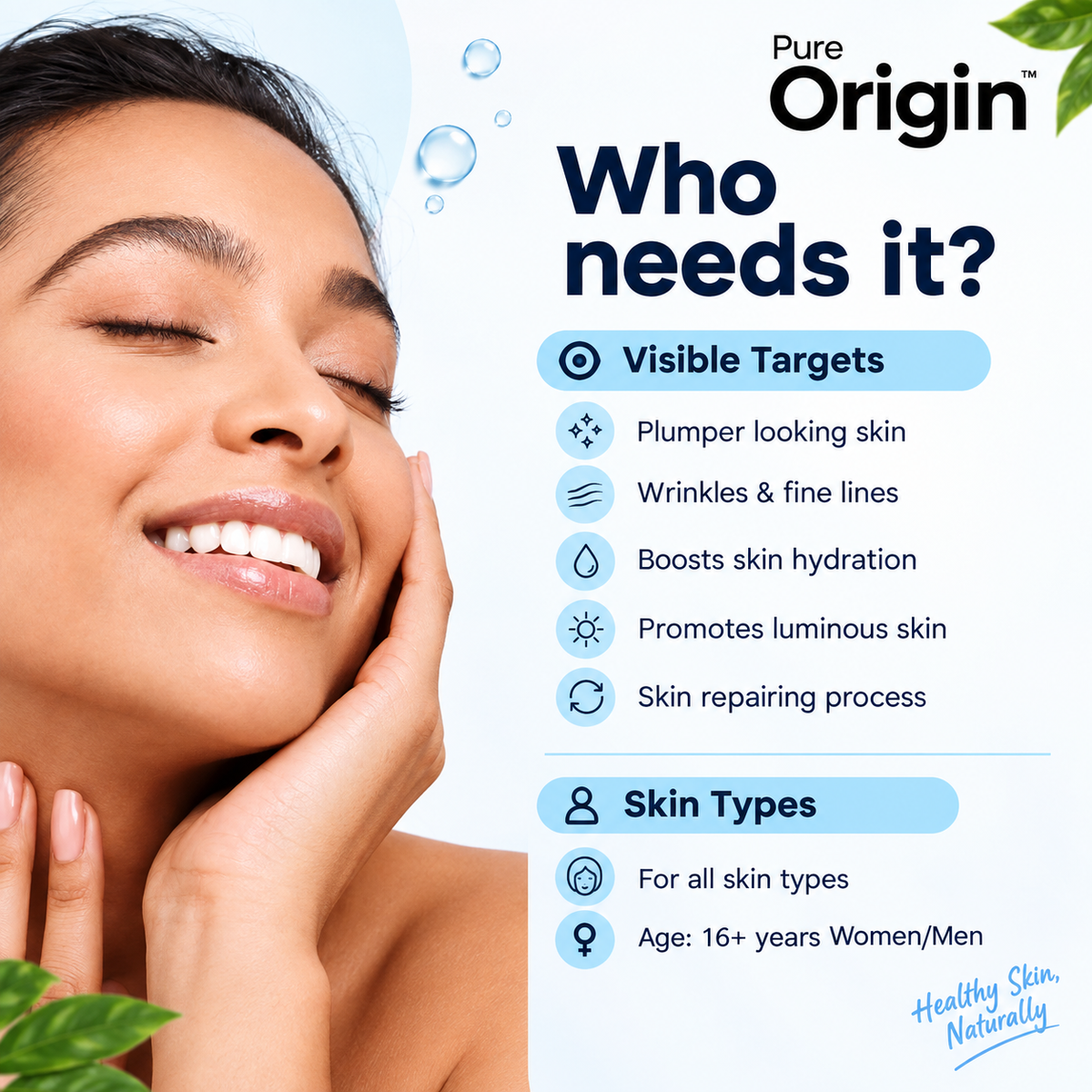 Pure Origin Hyaluronic Acid 2% + B5 Serum 30ml