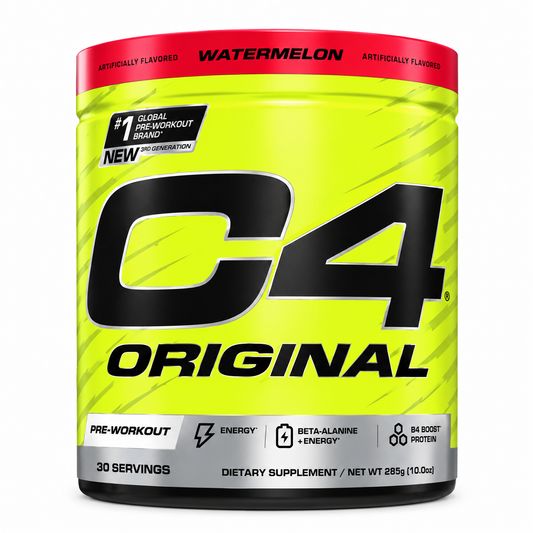 Cellucor C4 Pre-Workout Watermelon, Energy, Pump & Focus Booster for Training Performance, 30 Servings