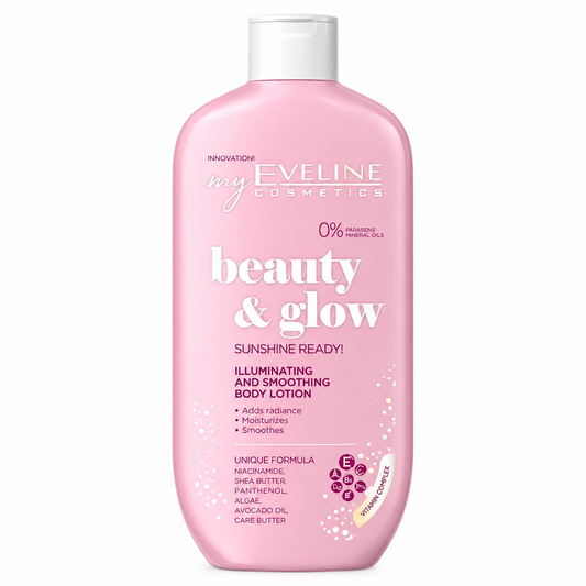 Eveline Beauty & Glow Illuminating and Smoothing Body Lotion 350ML
