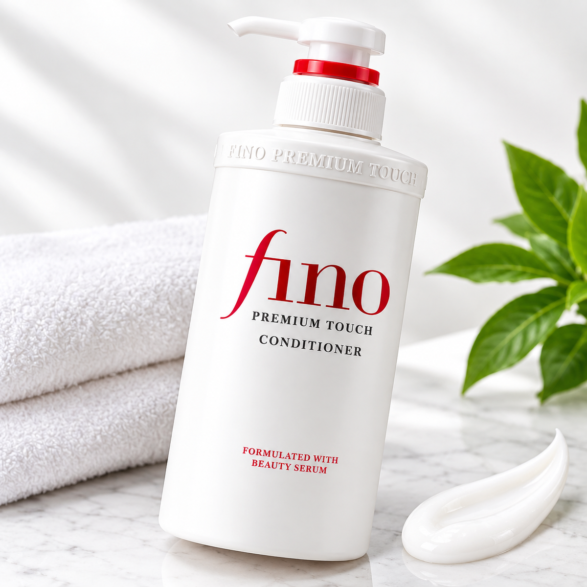 Shiseido Fino Premium Touch Beauty Serum Conditioner, Deep Repair & Hydration for Dry, Damaged Hair - 550ml